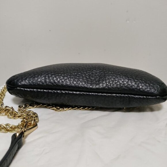 NWOT LODIS Borrego Emily Italian Leather 5 in 1 Convertible Crossbody Bag Black - Picture 4 of 13